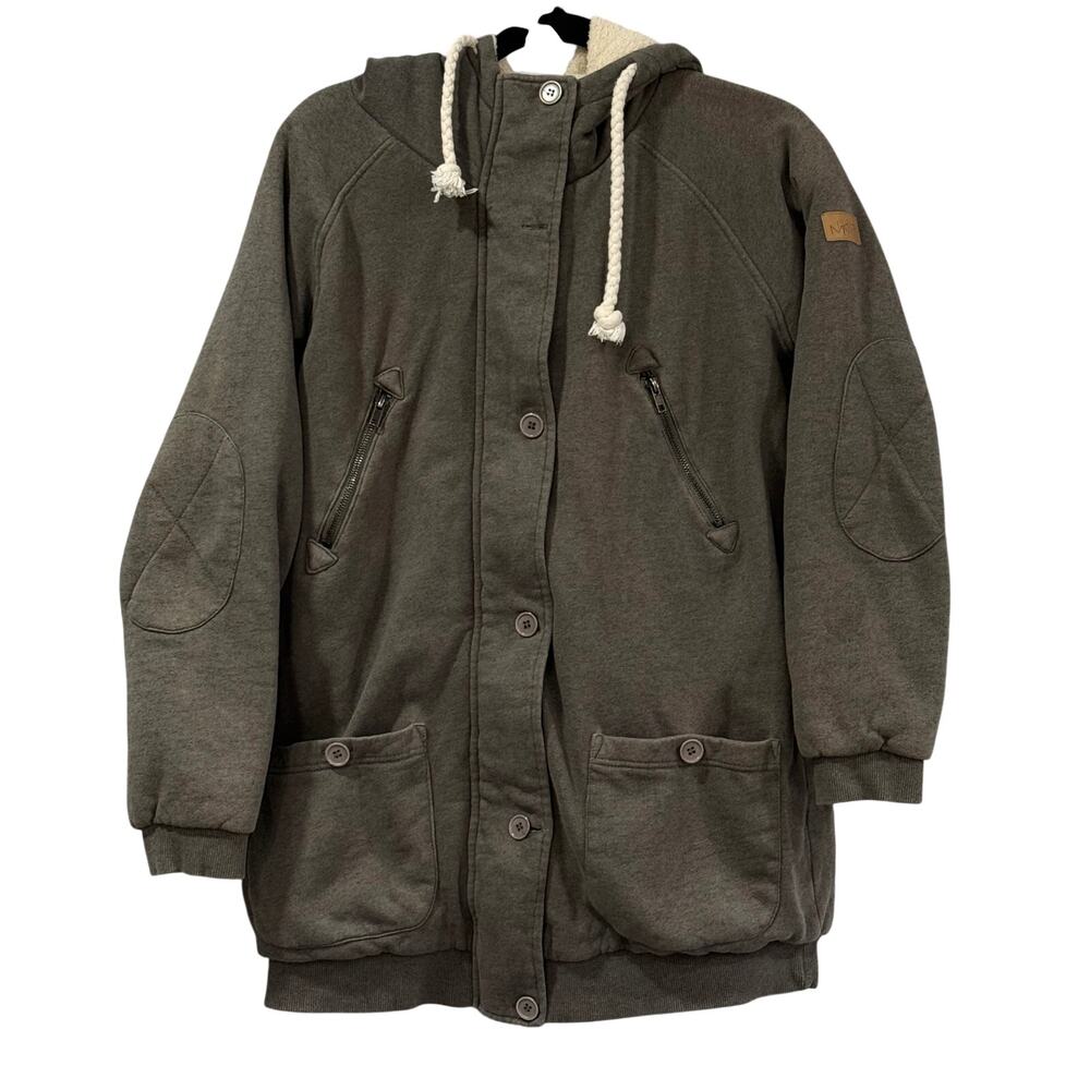 Nikita Sherpa Lined Long Hooded Jacket Parka Women’s Medium Icelandic Skate Coat